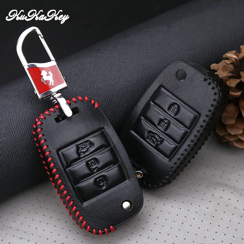 Умный чехол из натуральной кожи для KIA Sid Rio Soul Sportage Ceed Sorento Cerato K2 K3 K4 K5 защита