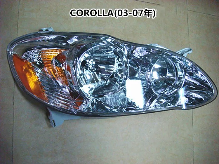 

eOsuns headlight assembly for Toyota COROLLA 2004-2007 USA