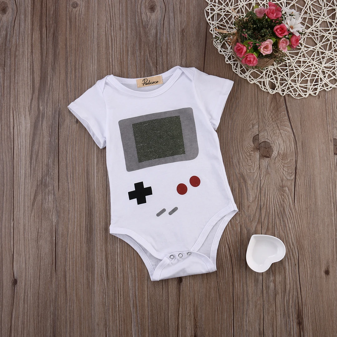 2017 простой белый детский комбинезон для маленьких мальчиков и девочек одежда |