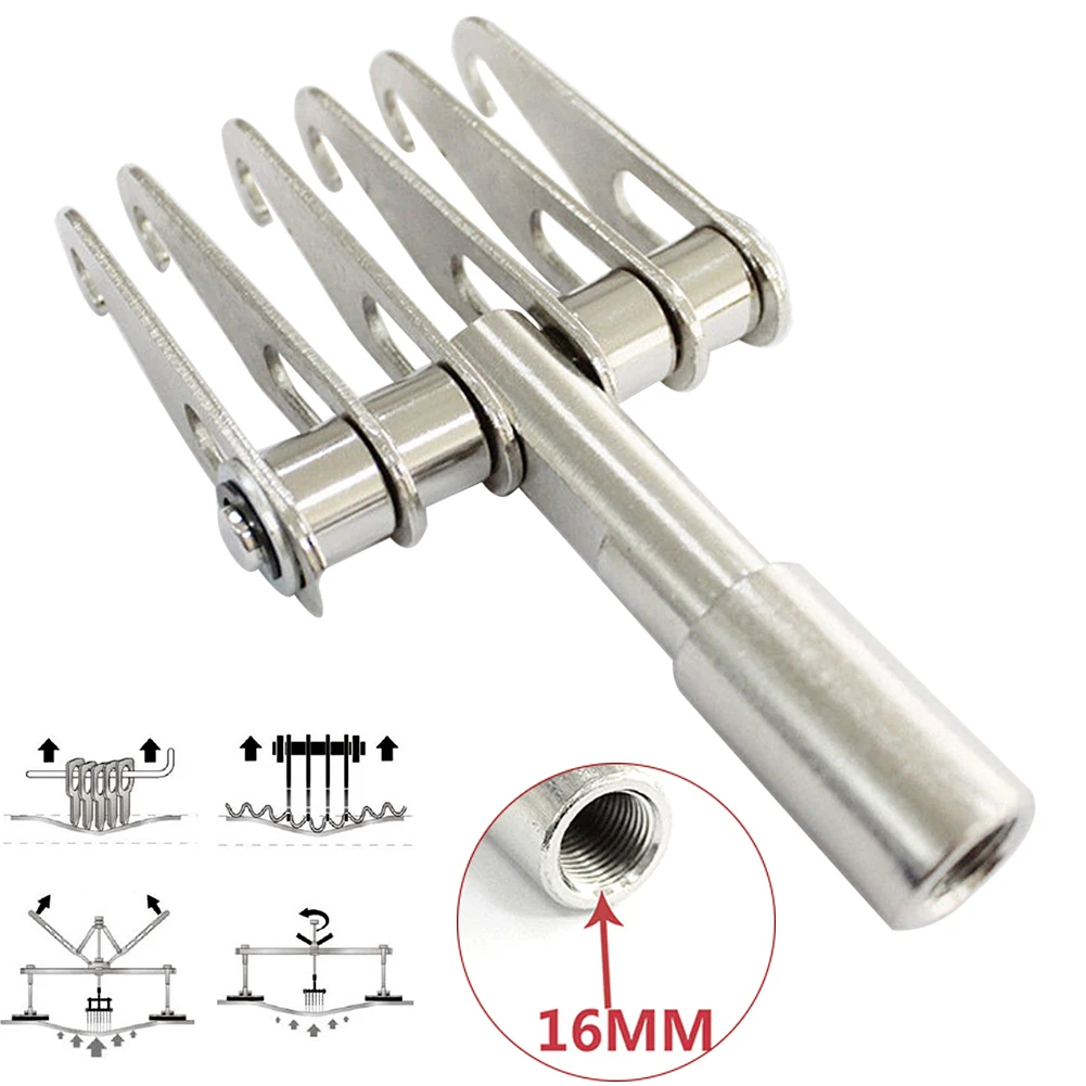 Инструмент 6 палец для скольжения прочный Замена Съемник коготь крюк вмятин