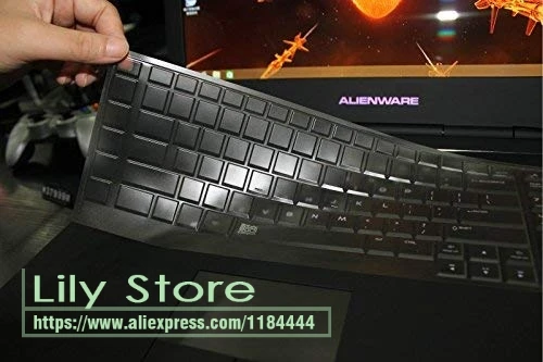 Ультратонкая клавиатура кожного покрова протектор для Dell Alienware 17 R4 R5 17R4/R5 игровой ноутбук кожи