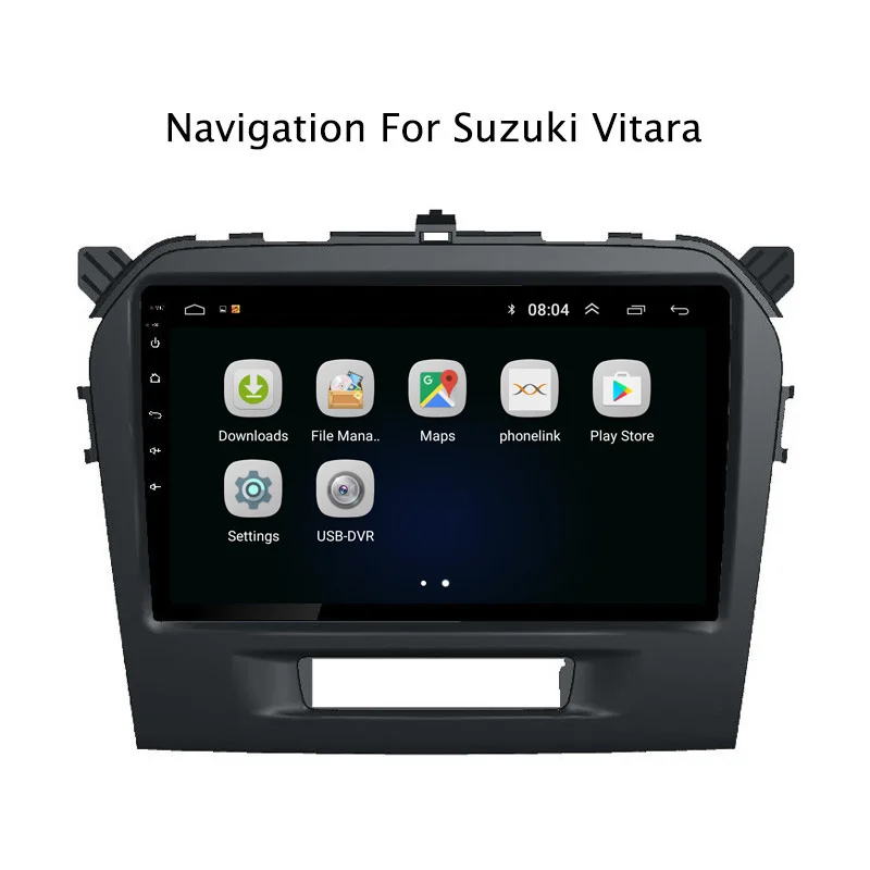 Ectwodvd 9 &quotAndroid 8 1 автомобильный dvd плеер gps навигация для Suzuki Vitara 2015 2016 Радио