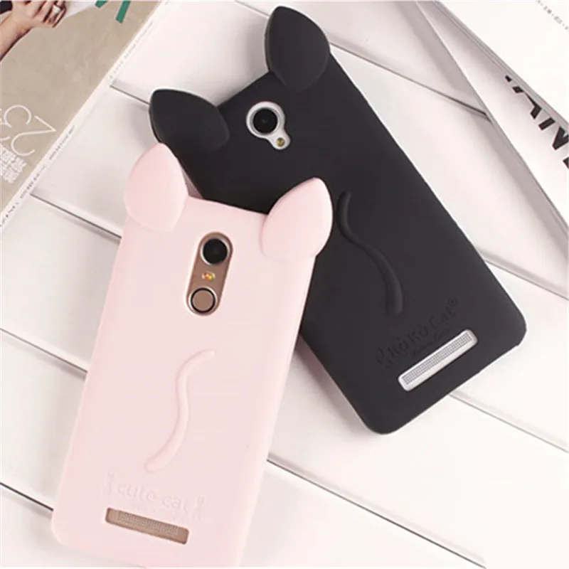 Xiaomi Redmi Note 3 чехол 3D Прекрасный Мультяшные кошачьи уши TPU гелевый Мягкий