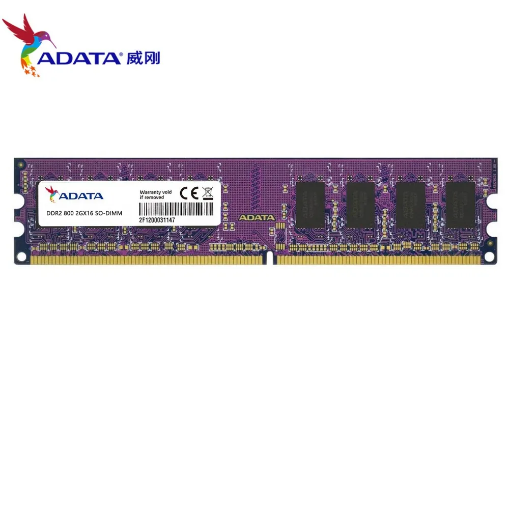 Оперативная память AData DDR2 2 Гб ОЗУ 800 МГц PC2-6400U 240PIN U-DIMM | Компьютеры и офис