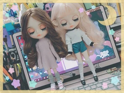 2 пар/лот, мода 1/6, кукольные аксессуары blyth, яркие цвета, носки для куклы, носки для azone 30 см, кукольная одежда blyth 30 см