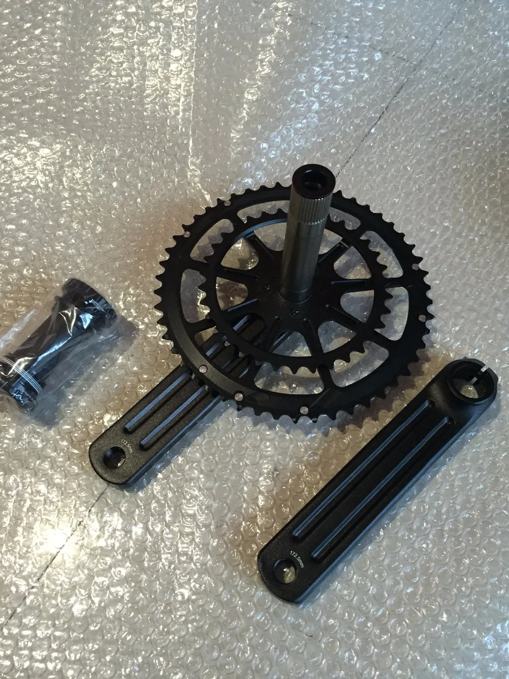 Litepro CNC BMX дорожный велосипед AIO EDGE полый двойной цепной шатун AL7075 T65 Кривошип 170 мм