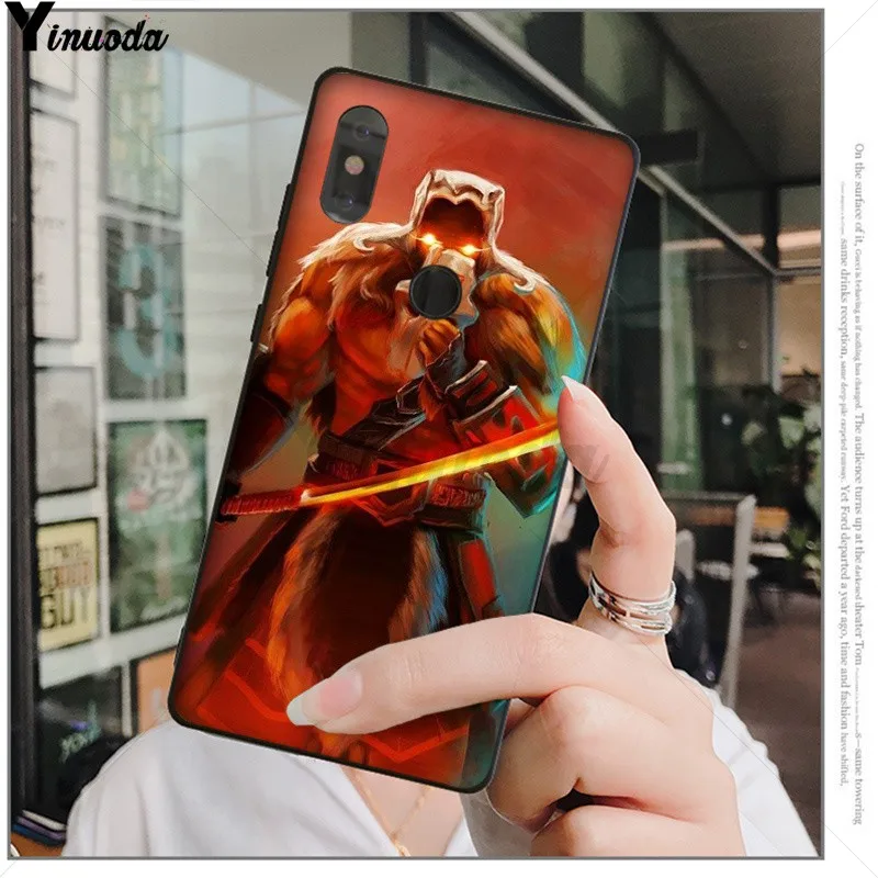 Yinuoda Shadow Fiend Dota 2 DIY окрашенный чехол для телефона для Xiao mi Red mi 5 5Plus Note4 4X Note5 6A mi 6 mi x2 mi x2S