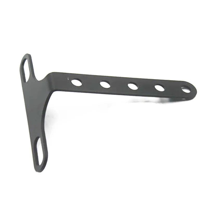 

Motorcycle Black Headlight Head Lamp W/ Adjustable Mount Bracket Cafe Racer Old School Bobber Touring Scooter