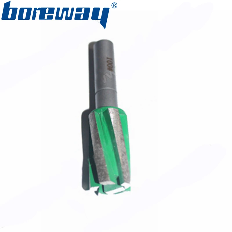 Boreway Поставка кусок D20MM* 40T* 12B 100# счетчик палец бит с валом для шлифования счетчика гранитного камня