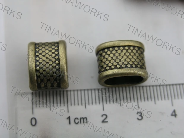 

FREE SHIPPING 30pcs Antique-Brass Spacer Findings For Licorice Leather 10*7.5mm--PAT127AB