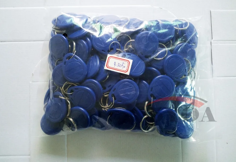 100 шт. EM4305 T5577 дубликатор для создания копий 125 кГц rfid метка llaveros llavero Porta Chave стикер