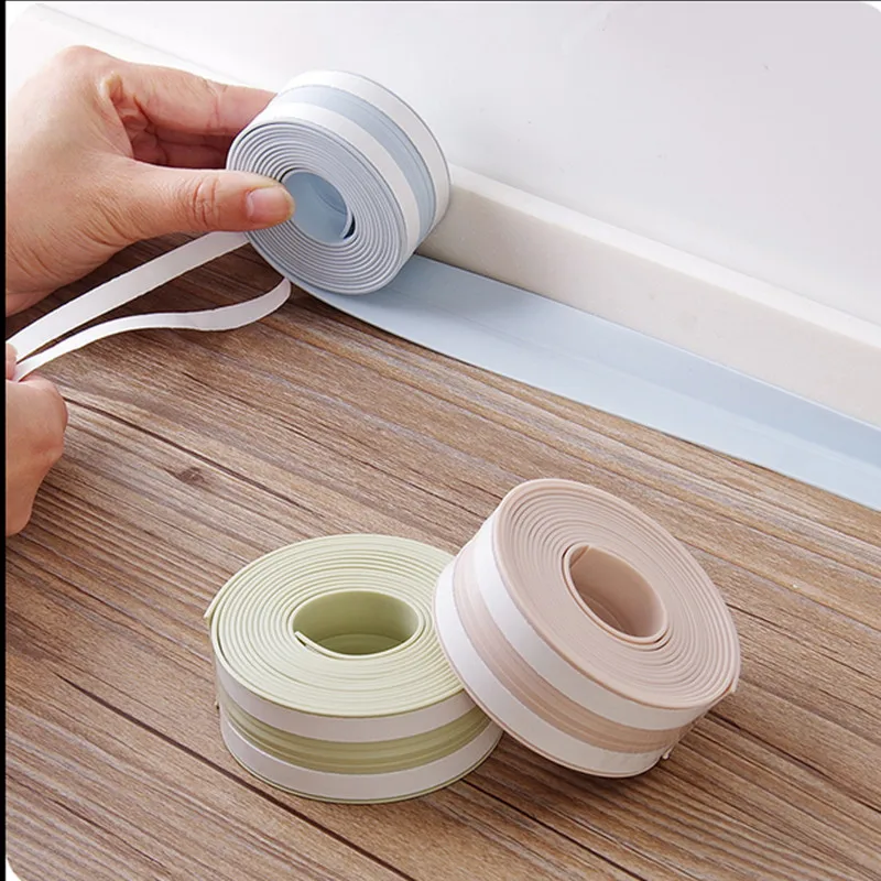 

Kitchen Bathroom Toilet Seams Waterproof Sticker tape Self Adhesive Mildew-proof Corner Line Waterproof Strip Tape Hardware
