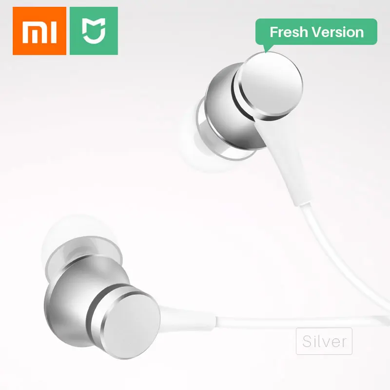 Оригинальные Xiaomi mi наушники Piston 3 свежая Молодежная версия 5 мм с 3-мя басами