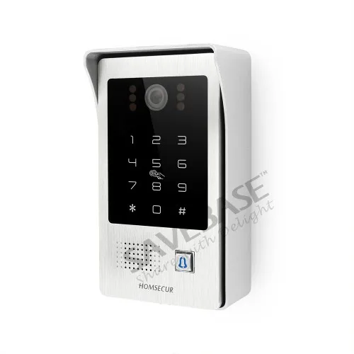 HOMSECUR 7 &quotПроводной Видеодомофон Система + CCTV Камера Проводной PIR Голосовое