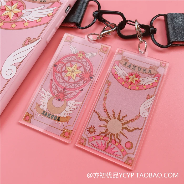 Чехол для iphone XR XS Max Cardcaptor Sakura+ пленка для экрана из закаленного стекла для iphone X XS 7 8 plus 6 S plus+ ремни