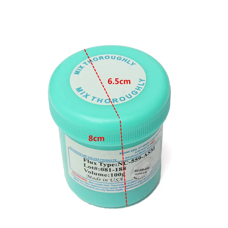JimBon NC-559-ASM ТПФ флюс анти-влажный не-чистый 100 г крем AMTECH паяльная паста