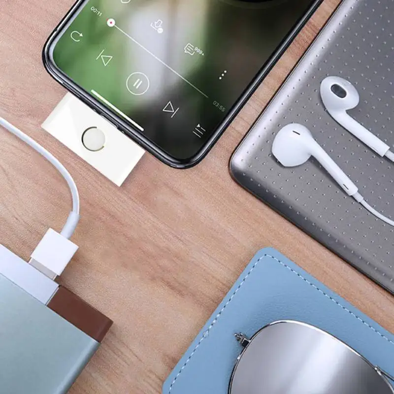 Внешняя кнопка домой аудио разъем для наушников зарядный адаптер iPhone XS MAX X XR 8 Plus 7