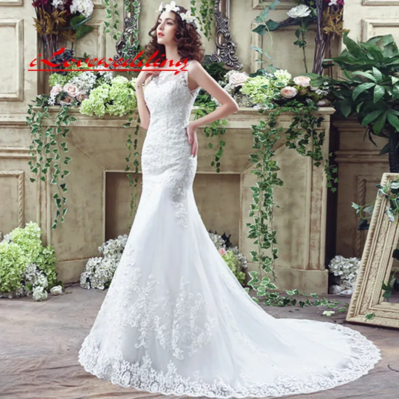 Романтичное детское платье силуэта русалка свадебных платьев прозрачные полосы