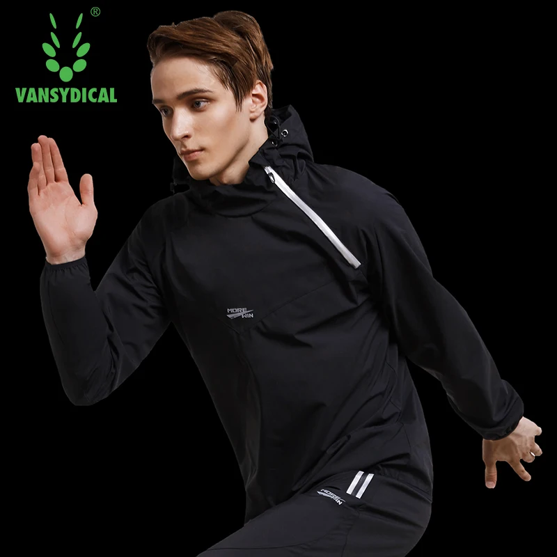 Спортивная одежда Vansydical Мужская толстовка для тренажерного зала куртка бега