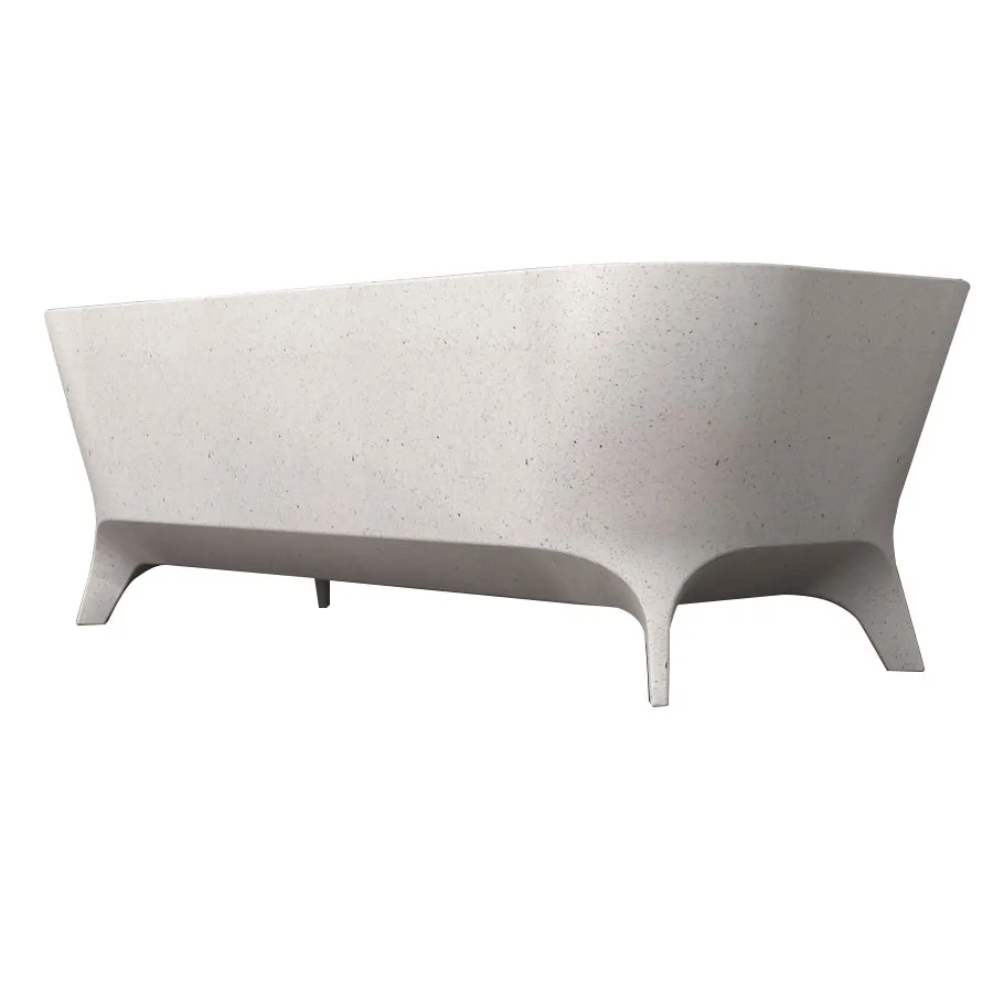 1800x800x600 мм отдельно стоящая твердая поверхность Ванна CORIAN Красочная ванна 65115