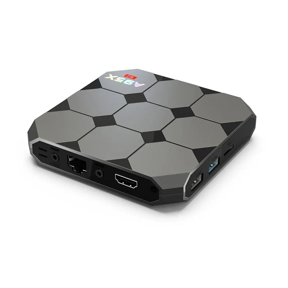 A95X R2 Android 7 1 Smart ТВ Box Amlogic S905W Wi-Fi 1/2 GB Оперативная память 8/16 ГБ Встроенная Декодер
