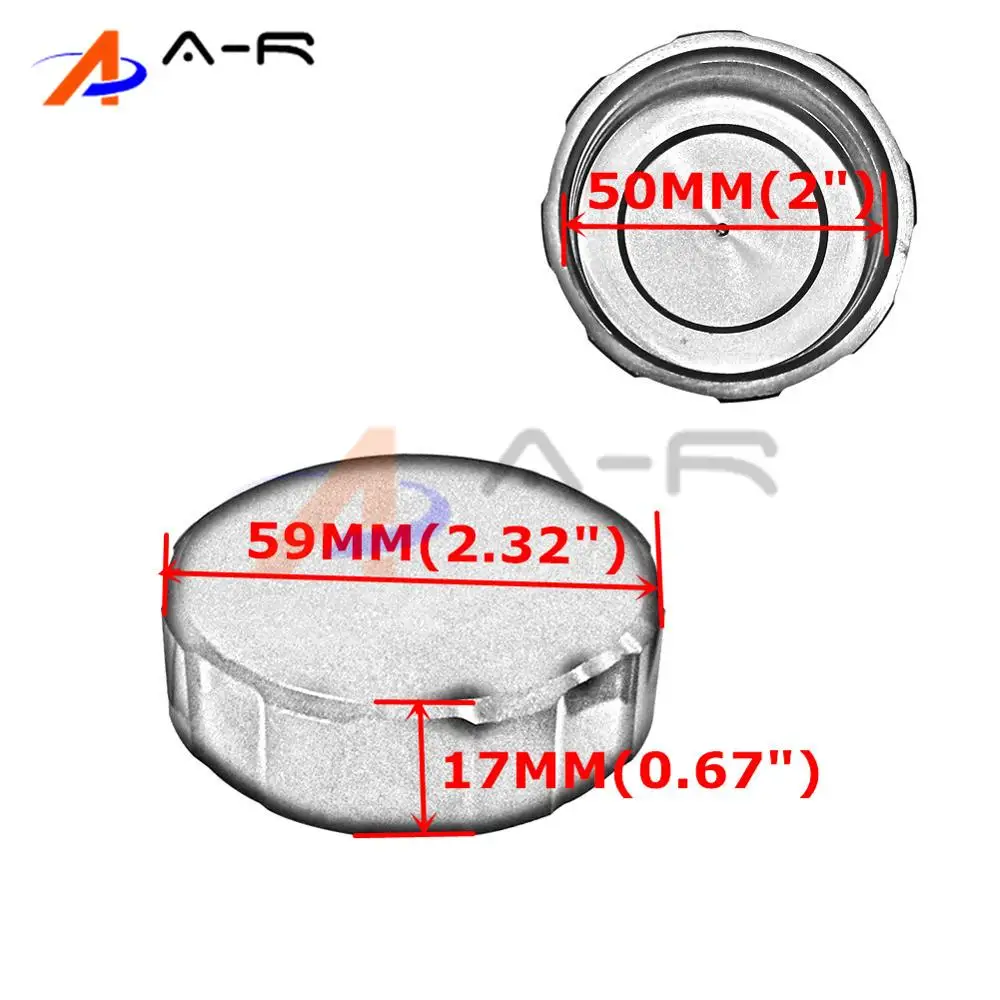 Крышка Резервуара тормозной муфты 50 мм 2 дюйма крышка главного цилиндра для Suzuki