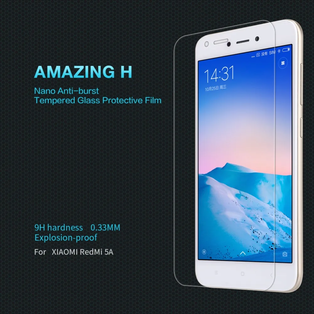 Жидкость ультра тонкий закаленное Стекло для Xiaomi Redmi 5a Экран протектор Pelicula де Vidro