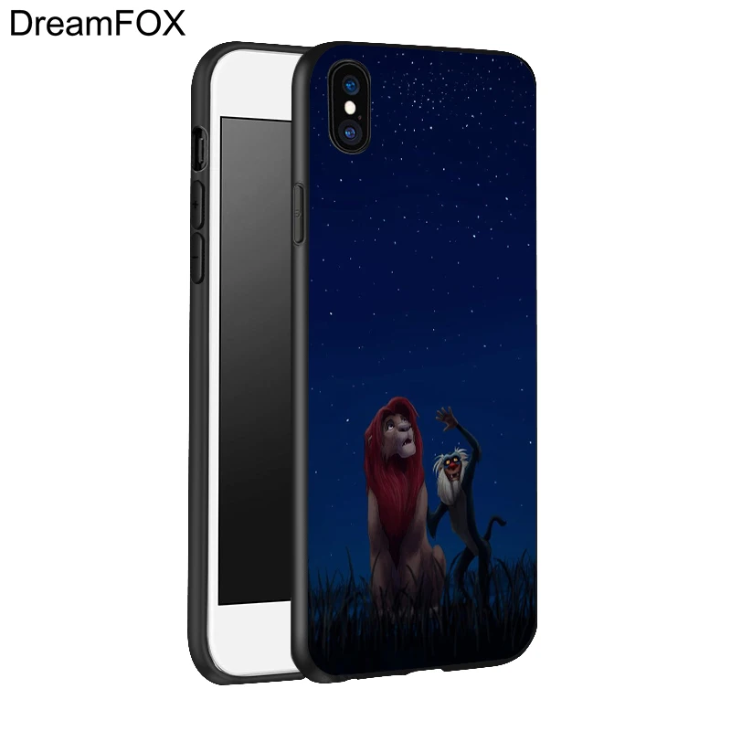 DREAMFOX L201 черный мягкий силиконовый чехол из ТПУ для Apple iPhone 11 Pro XR XS Max X 8 7 6 6S Plus 5 5S 5G SE