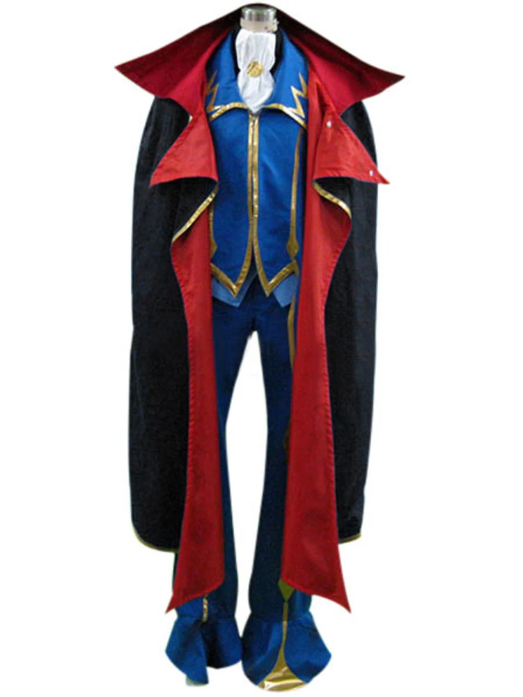 Lelouch vi Британия Косплэй Code Geass нулевой Vi костюм Индивидуальный заказ полный набор