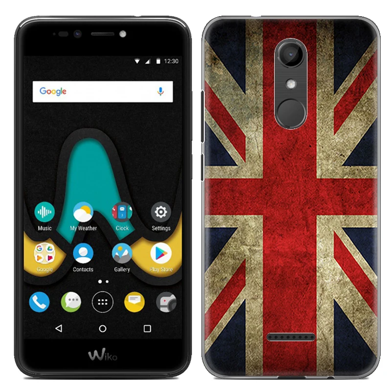 12 Чехол для телефона Wiko U+ Lite U Pulse Lite 5,2 дюймов милый мультфильм высокого качества окрашенный ТПУ Мягкая силиконовая оболочка задняя крышка оболочки - Цвет: 12