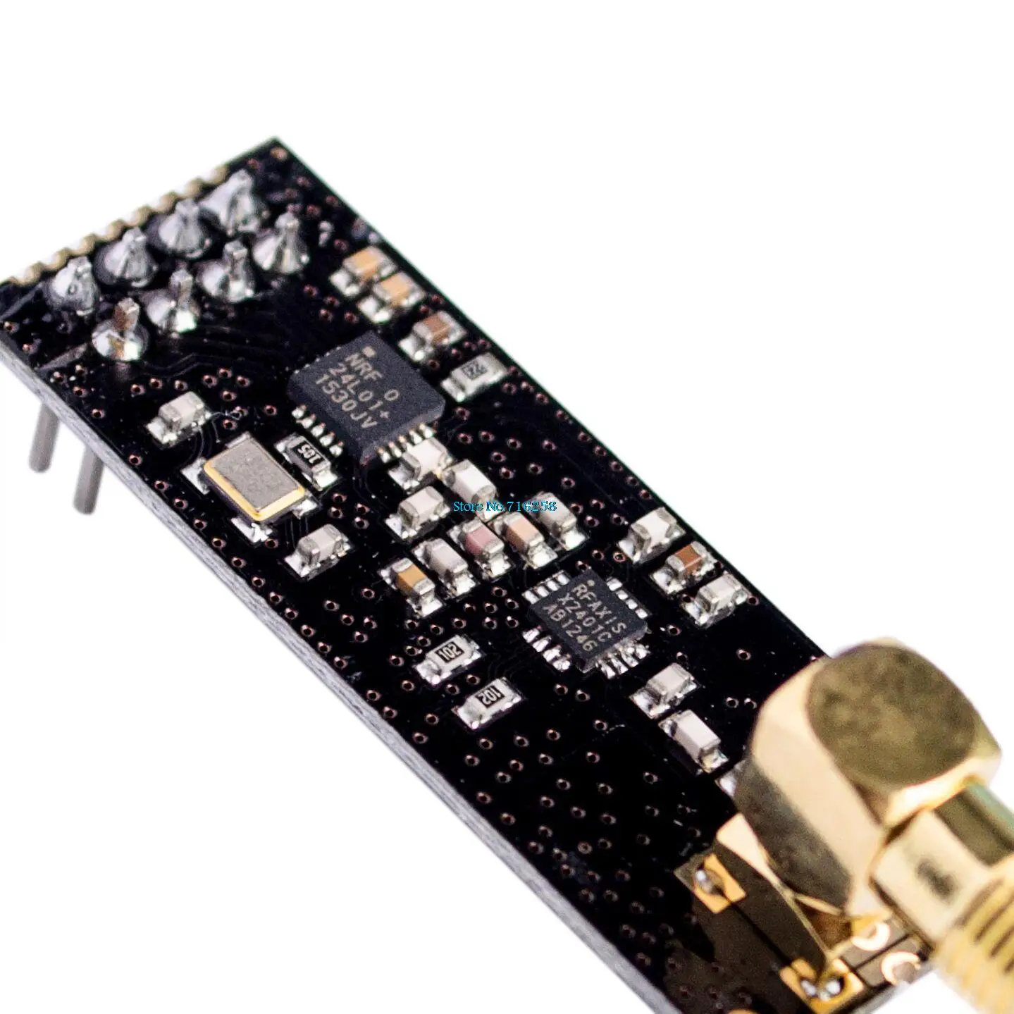 NRF24L01+ модуль беспроводной передачи данных 2,4G/NRF24L01 обновленная версия 2 Мбит/с NRF24L01 гнездо адаптера плата