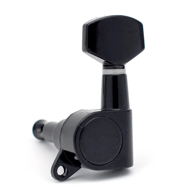 6L Black Guitar Tuning Pegs Tuners Machine Heads for Acoustic Electric | Спорт и развлечения