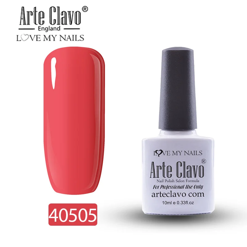 40505 Arte Clavo все для маникюрный гель для ногтей лак замачиваемый УФ гель лак телесный розовый серия гель лак Vernis 10 мл дизайн ногтей - Цвет: 40505
