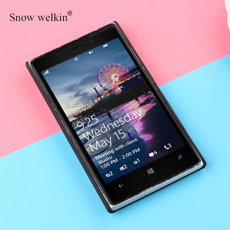 Жесткий чехол из поликарбоната матовый пластиковый для Nokia lumia 520 535 540 550 625 630 640 650