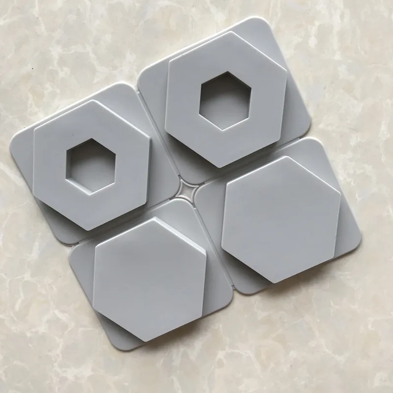 4-Cavity Hexagonal Silicone Mould | Дом и сад