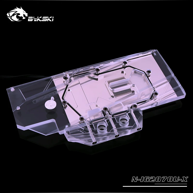 Bykski N-IG2070U-X VGA полное покрытие блок водяного охлаждения с RGB светодиодные наборы