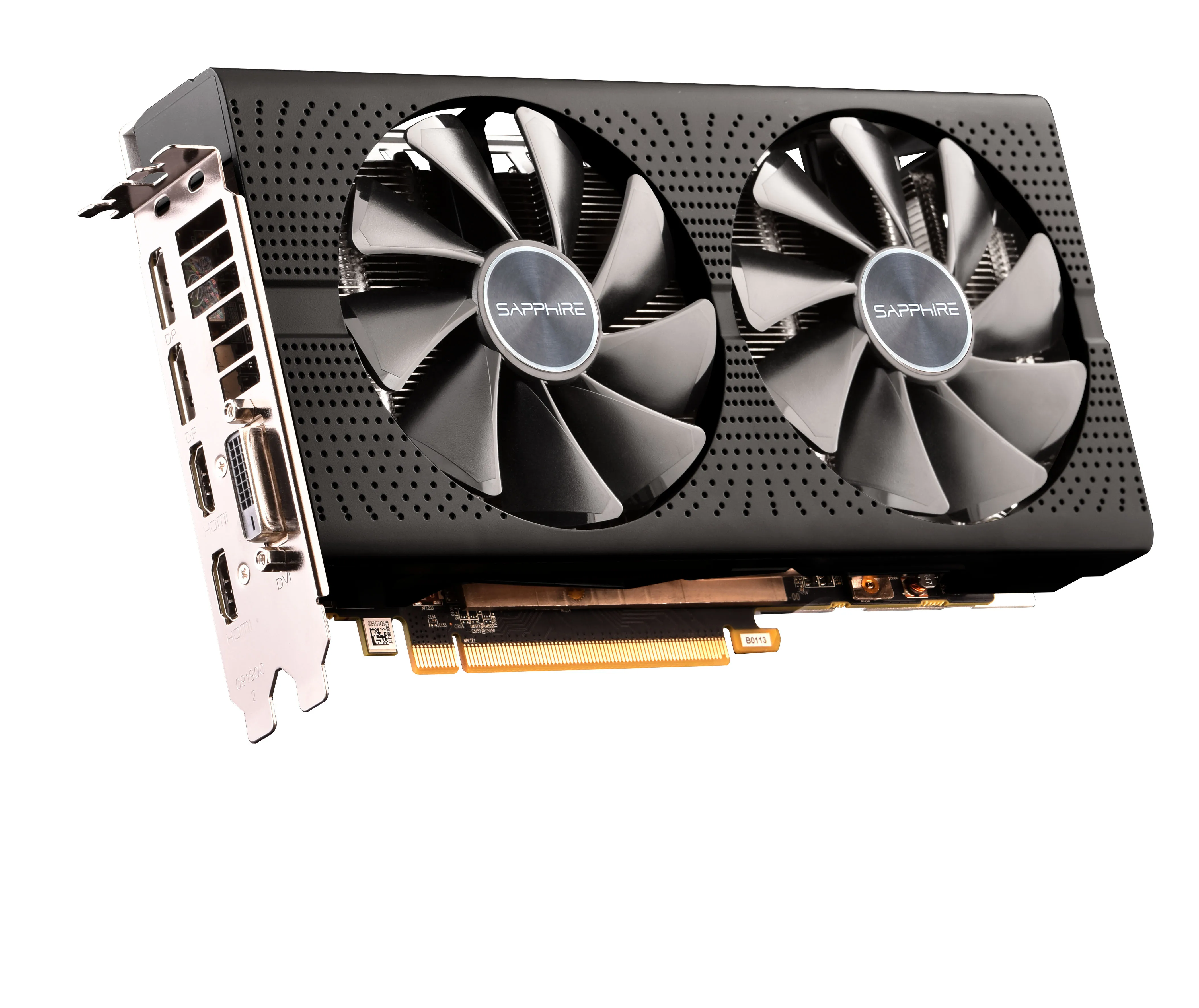 Б/у Sapphire RX570 4G видеокарты 7000 МГц GDDR5 256 бит HDMI + DVI DP * 3 PCI X16 express3|Видеокарты| |