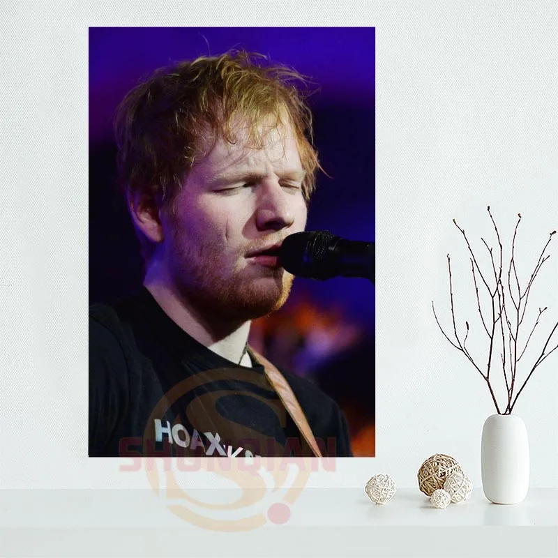 ShunQian Ed Sheeran постер на заказ ваши любимые фотографии постеры для гостиной подарок