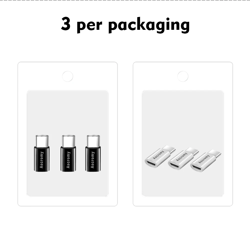 Ascromy 10 шт. USB C к Micro USB зарядное устройство адаптер для нового Apple iPad Pro 11 12,9 дюймов iPadpro type C конвертер USBC зарядка