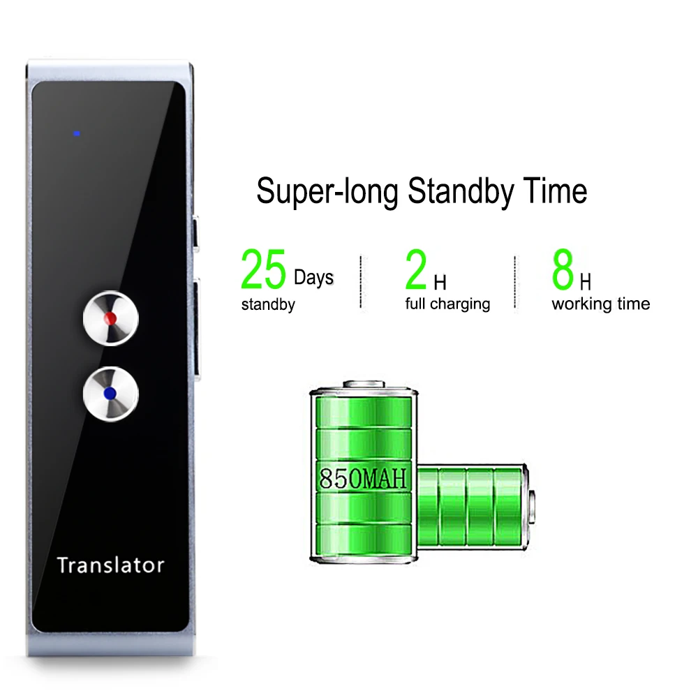 Savetek портативный умный переводчик голоса для обучения путешествия бизнеса