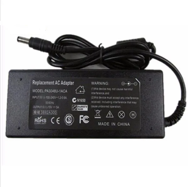 

15V 5A 75W AC Adapter Charger Cord For Toshiba Tecra TE2000 TE2100 TE2200 TE2300 PA-1750-07