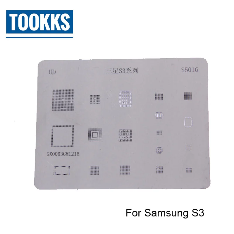 12 шт./лот BGA трафареты набор для Samsung Galaxy S3 S4 S5 S6 S7 S8 NOTE3/4/5/6 IC реболлинг чипов|Наборы