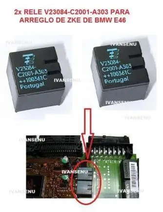 10 шт. V23084 C2001 A303 GM5 ECU для BMW E46 X3 E39 E38 Audi FORVW Citroen|Комплекты датчиков и приборные