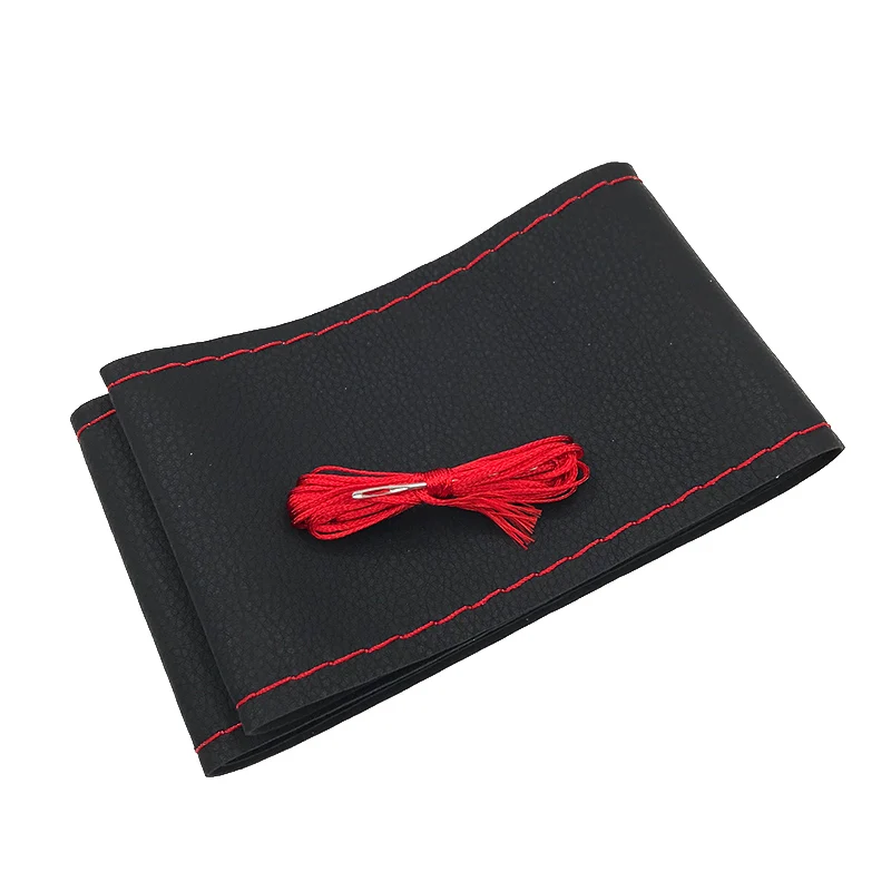 Оплетка на руль 38 см Кожаная оплетка для Land Rover RangeHSE SC Sports version Freelander V6 found 3 V8 Peugeot