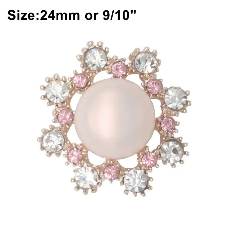 Жемчужные стразы украшения кнопки с плоским основанием декоративные настольные