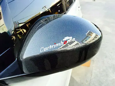 

Carbon Fiber Style Side Mirror Cover Trim 2pcs For Jaguar F-Pace X761 2016-2019