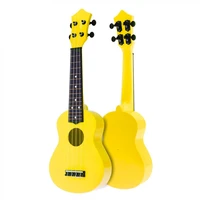 21 inch acoustic ukulele uke 4 strings hawaii guitar guitar instrument for kids and music beginner yellow