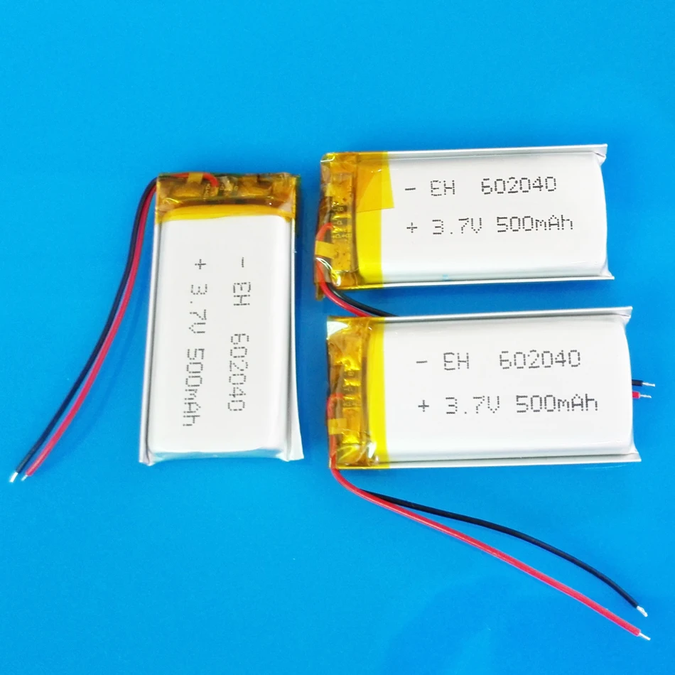 3 7 V 500mAh lipo аккумуляторная батарея полимерные литиевые элементы для MP3 MP4 GPS DVD PSP