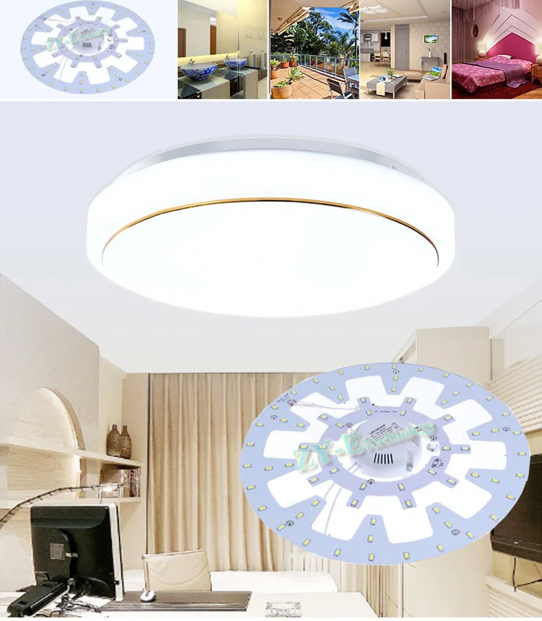 3 комплекта светодиодных PCB потолочных светильников pcb + Драйвер Магнитный