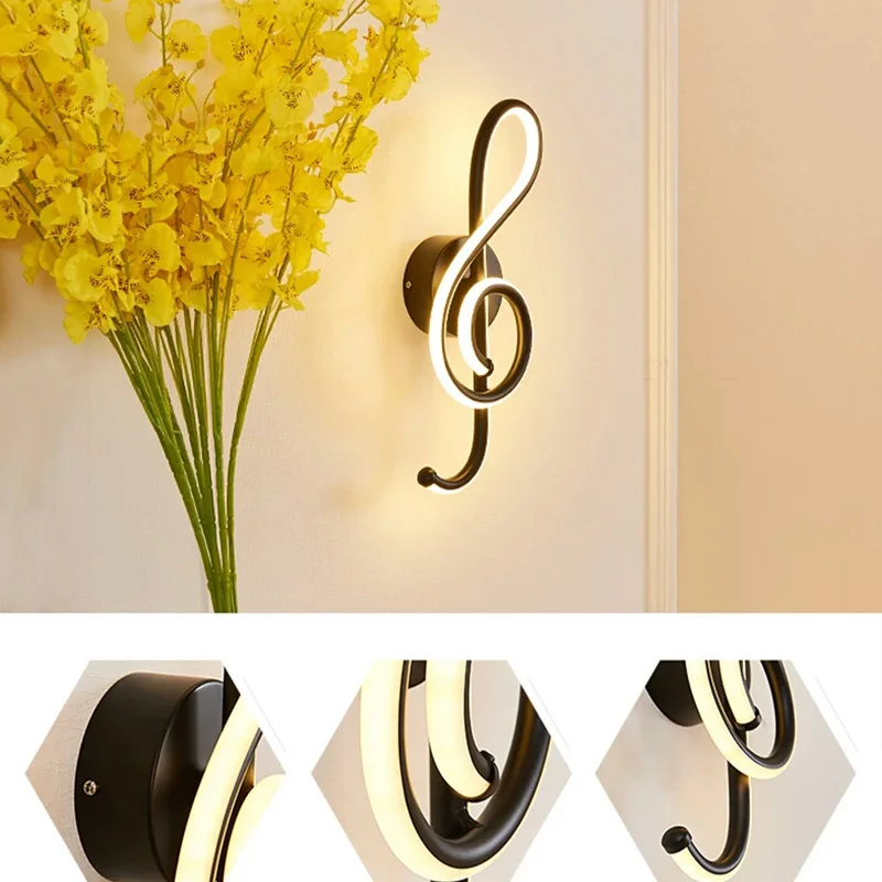 22 Вт светодиодный настенный светильник для спальни чтения современный